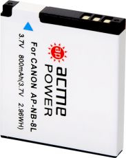 Аккумулятор (батарейный блок) для фотокамеры Acmepower AP-NB-8L 700mAh 3.7V Li-Ion