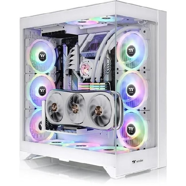 Корпус Thermaltake CTE E660MX Snow Midi-Tower белый [ca-1y3-00m6wn-01]