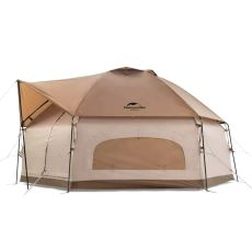 Палатка Naturehike Hexagon кемпинговая 4 мест. песочный