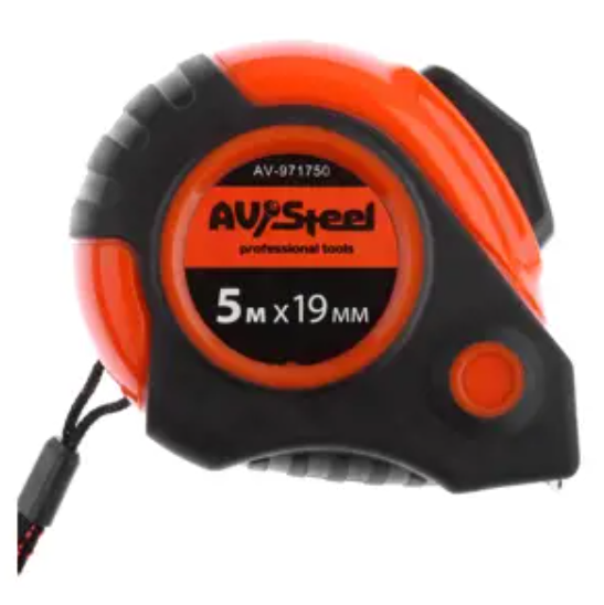 Рулетка AV Steel AV-971750 AV971750, 5м