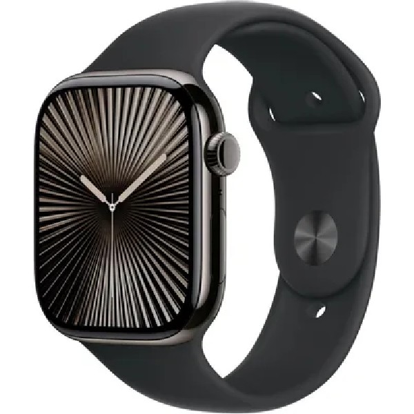 Умные часы Apple Watch Series 10 A2999 2024 46 мм черный/черный [mwwp3lw/a]